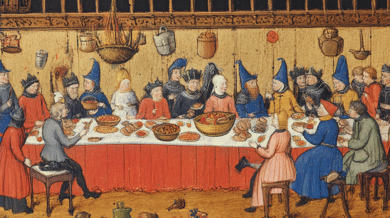 Застолье без картофеля и помидоров: что ели в Средневековье