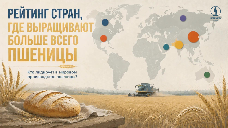 Какие страны лидируют по производству пшеницы