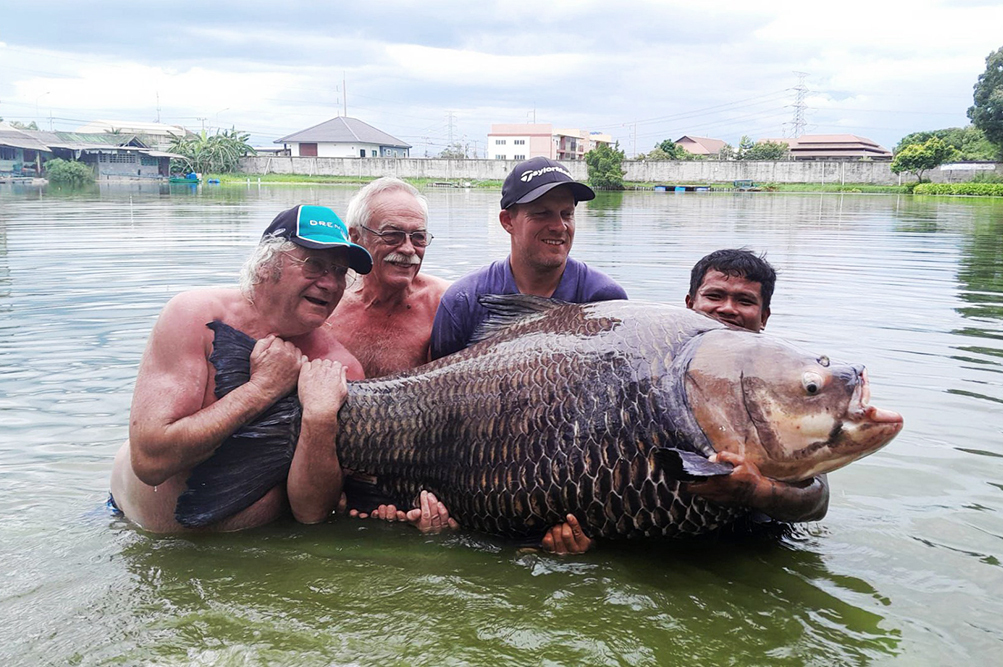 В Таиланде поймали самого большого карпа в истории
