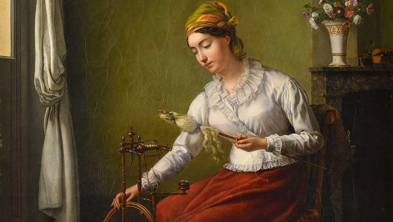 Почему незамужнюю женщину в Средние века называли пряхой