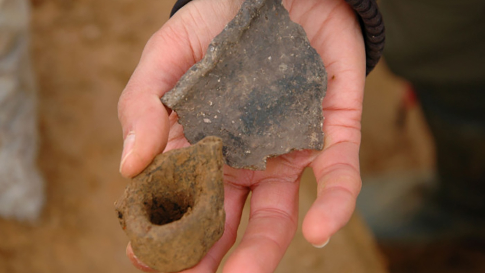 Деревню железного века обнаружили под пожарной станцией