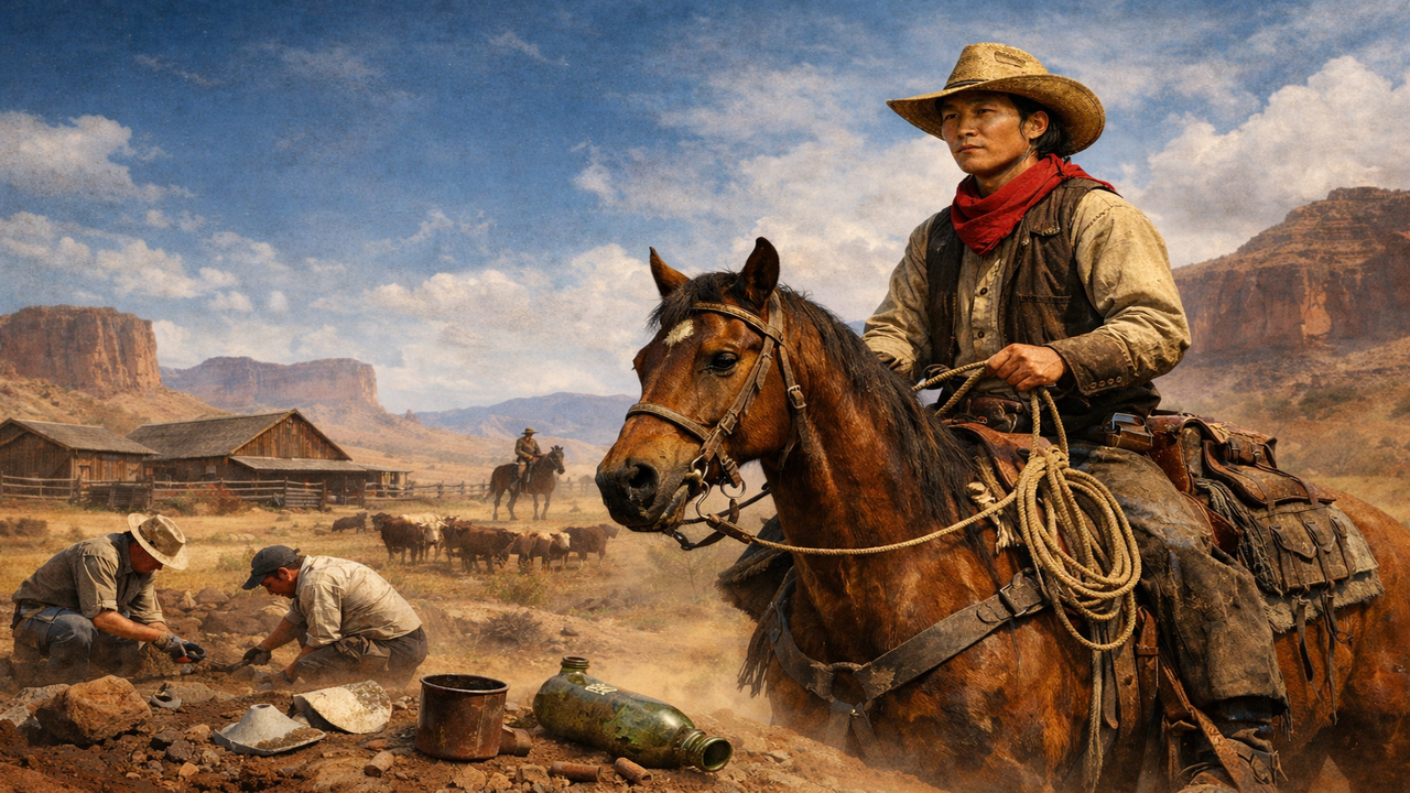 Археологи нашли следы китайских ковбоев на Диком Западе