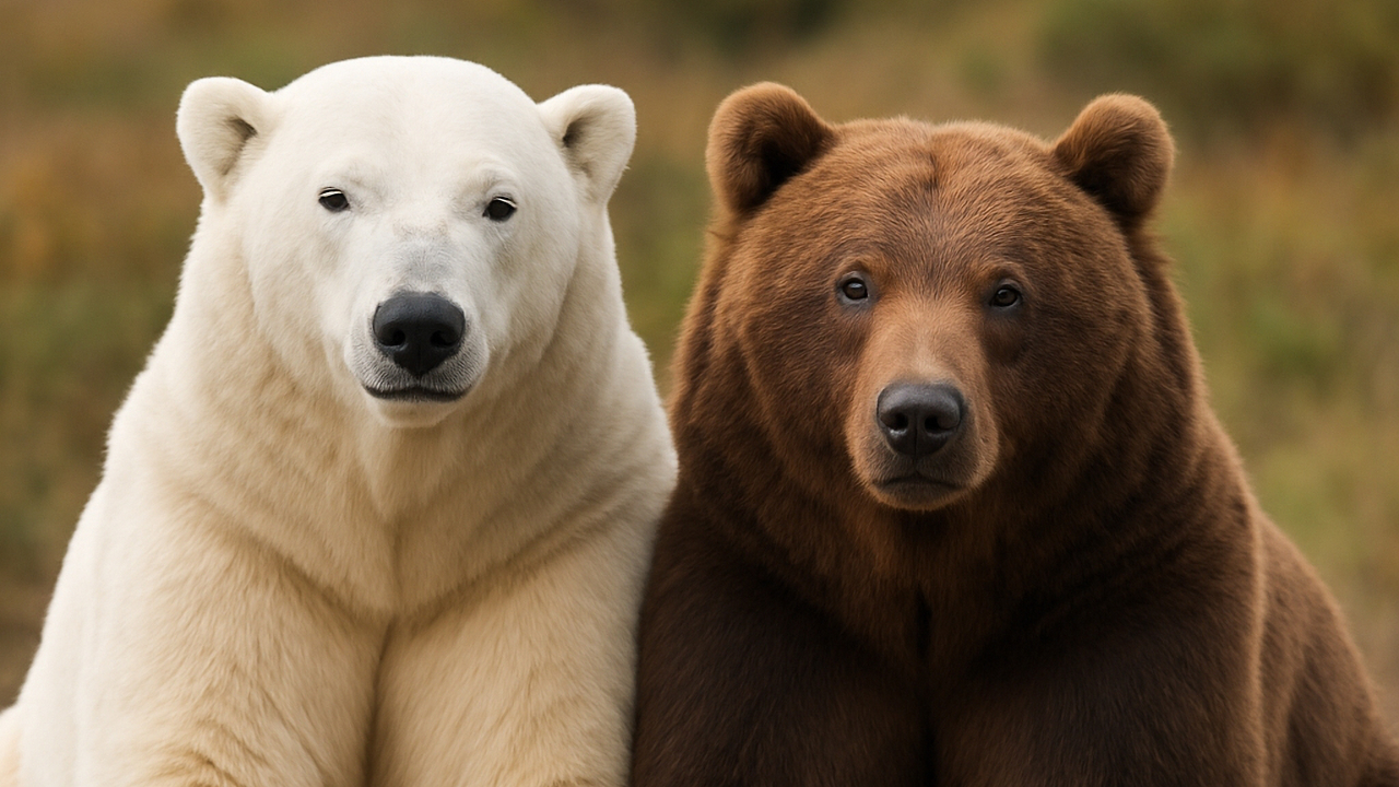 В Арктике появились «гибридные» белые медведи — почему это плохо