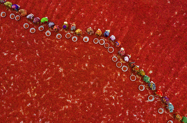 Небесный маяк и медвежья рыбалка: лучшие фотографии с дронов 2023 года