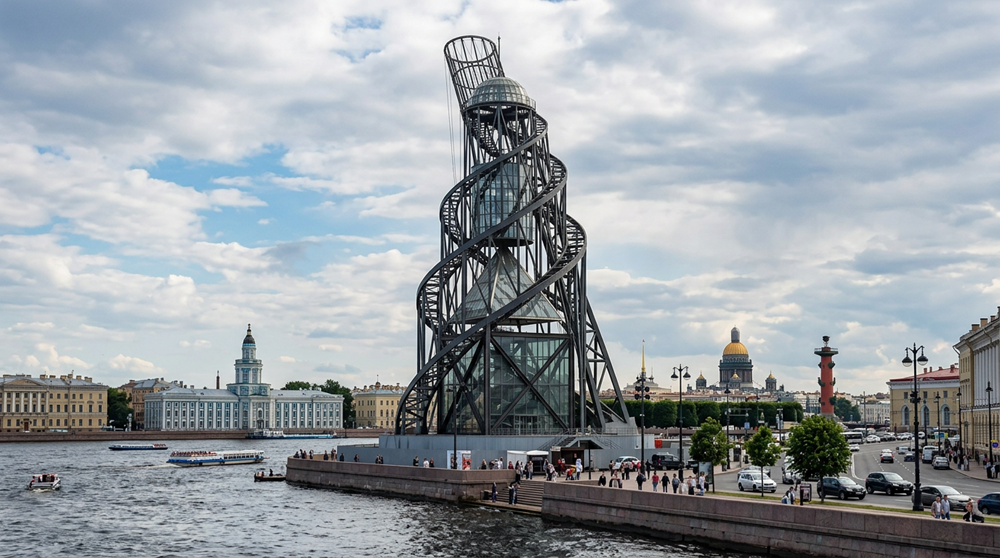 В Петербурге пострят 100-метровую башню Татлина