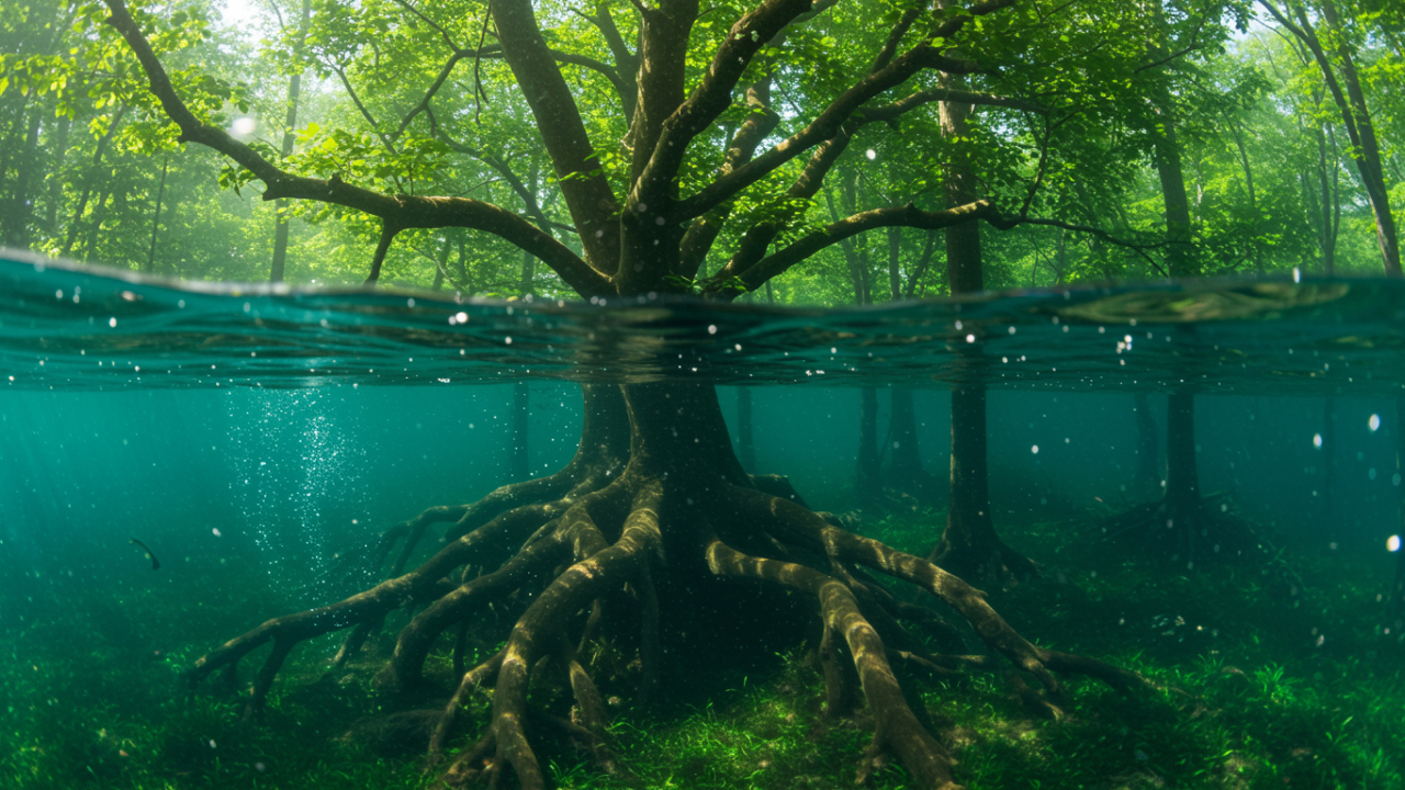 Топить деревья: найден необычный способ сдержать глобальное потепление