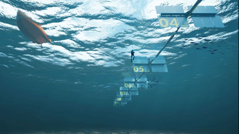 Энергию волн впервые используют для получения электричества