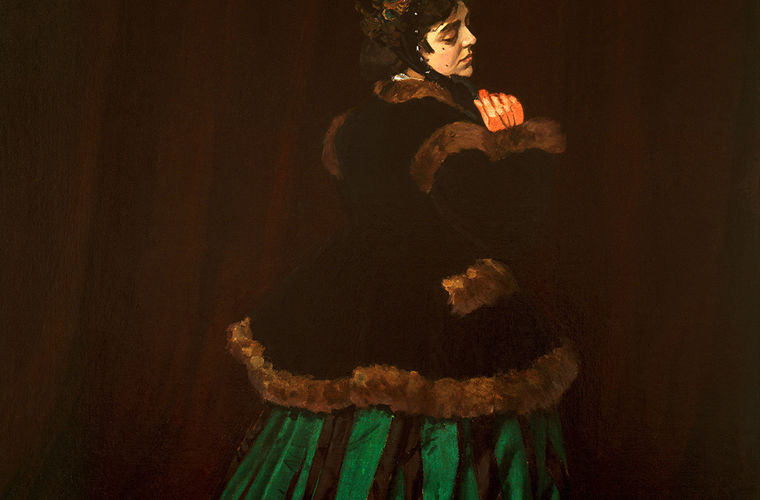 «Дама в зеленом», 1866 год