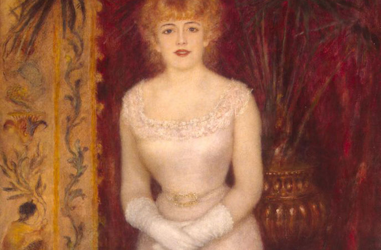 Портрет актрисы Жанны Самари, 1878 год