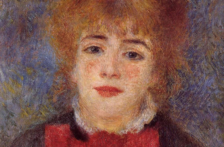 Портрет актрисы Жанны Самари, 1877 год