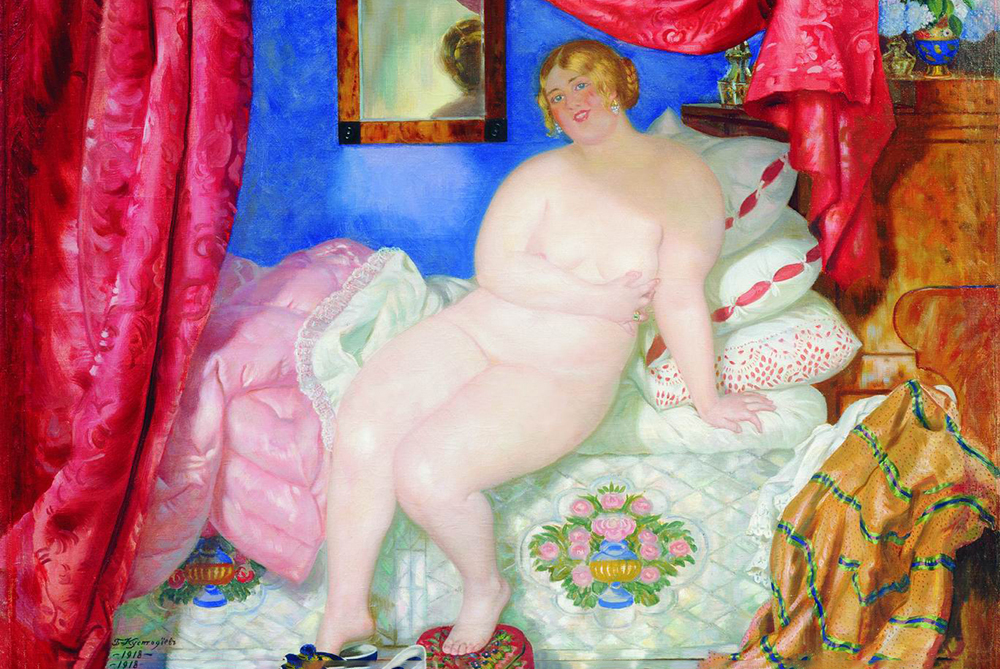 Второй вариант картины «Красавица», 1918 год.