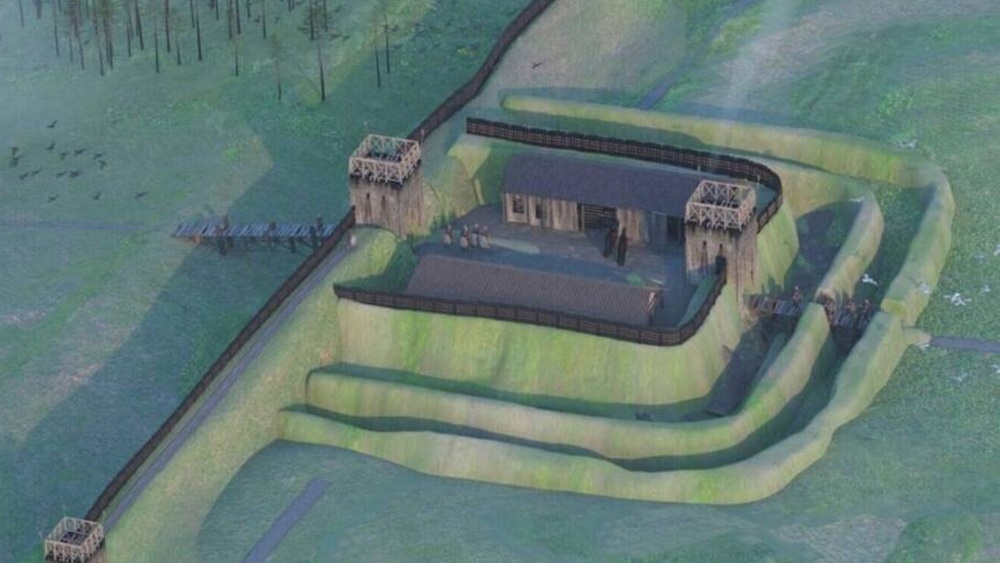 Древнеримский форт раскопали в саду жилого дома в Шотландии