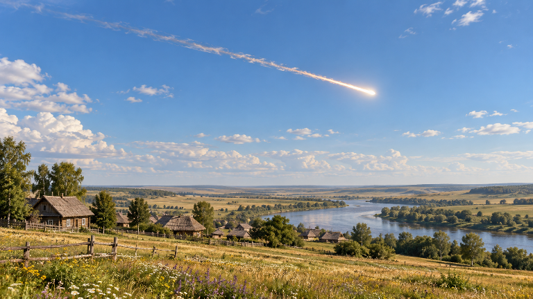 Следы метеорита Саратов нашли спустя 100 лет после падения