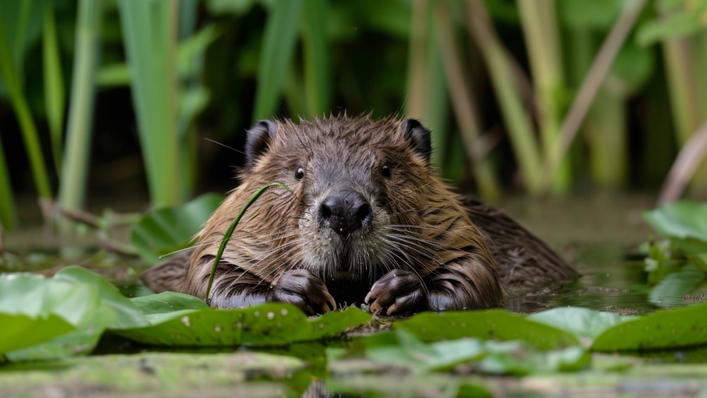 Бобры превращают ручьи в очистители воздуха