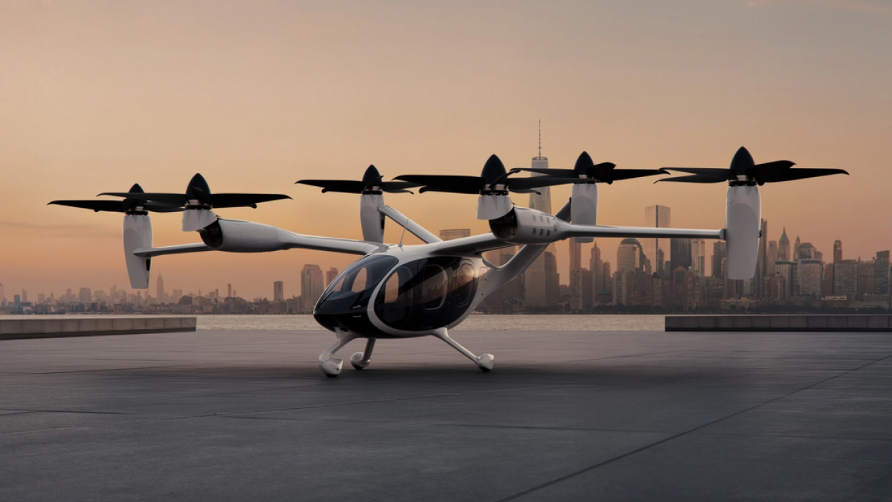 В Нью-Йорке состоялись первые рейсы аэротакси