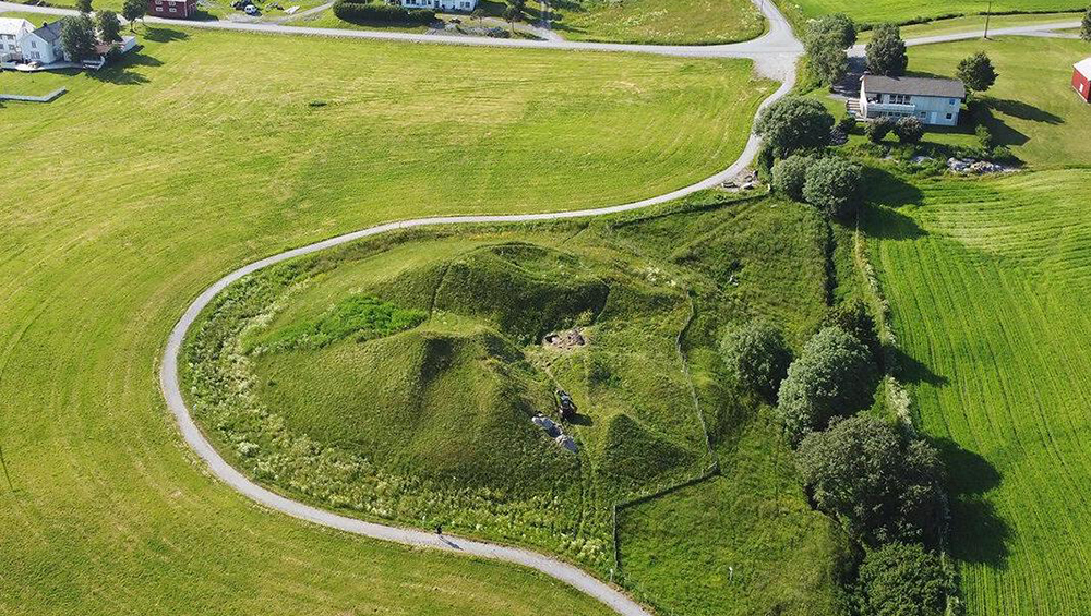 Курган в Норвегии оказался погребальным кораблем