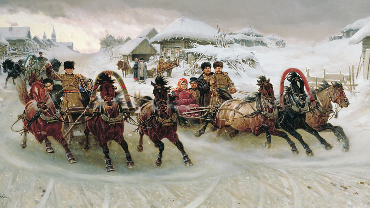 Сквозь снег и песок: удивительная история саней