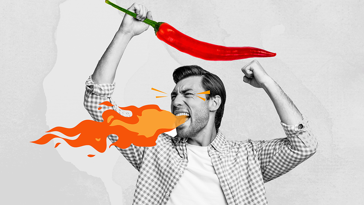 Почему от острой пищи краснеет нос