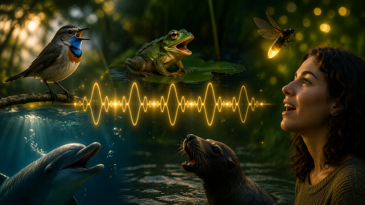 Ученые нашли общий ритм общения у животных и человека