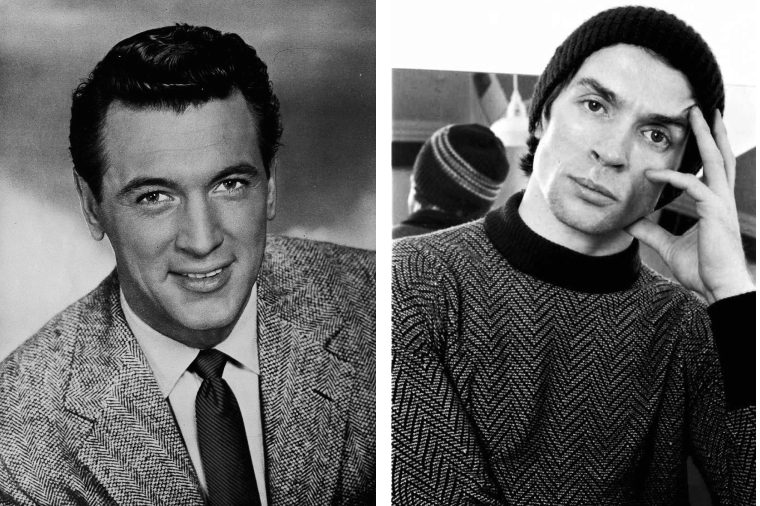 Рок Хадсон и Рудольф Нуриев