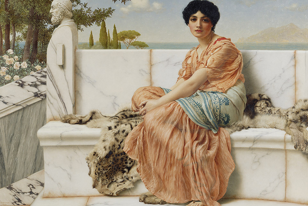 Гречанка на картине Дж. У. Годварда