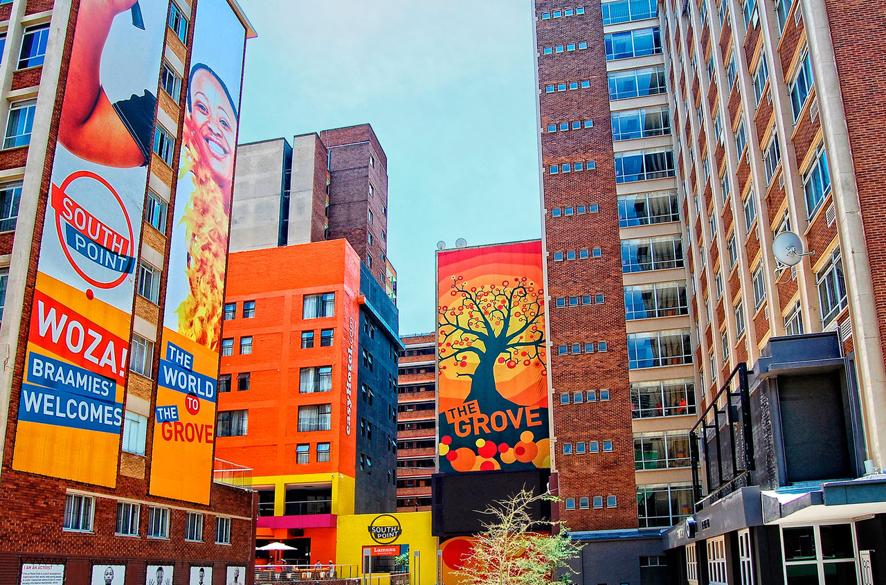 Жилые кварталы Йоханнесбурга. © Натали Рейнч