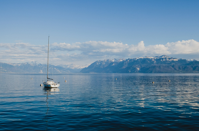 Женевское озеро в наши дни