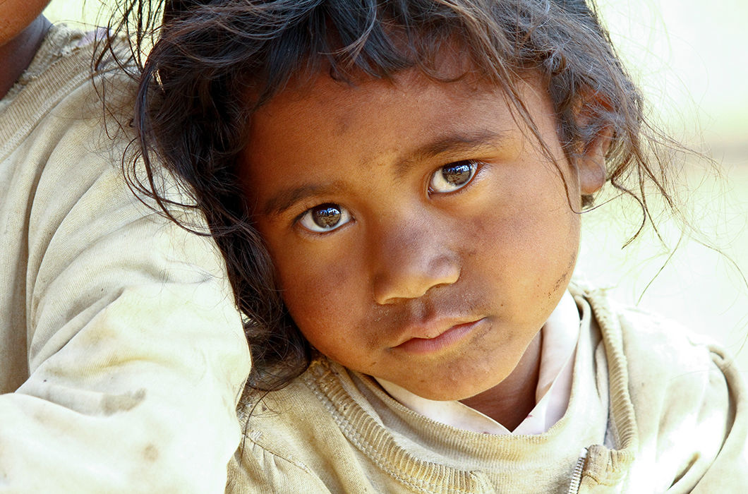 Портрет африканской девочки