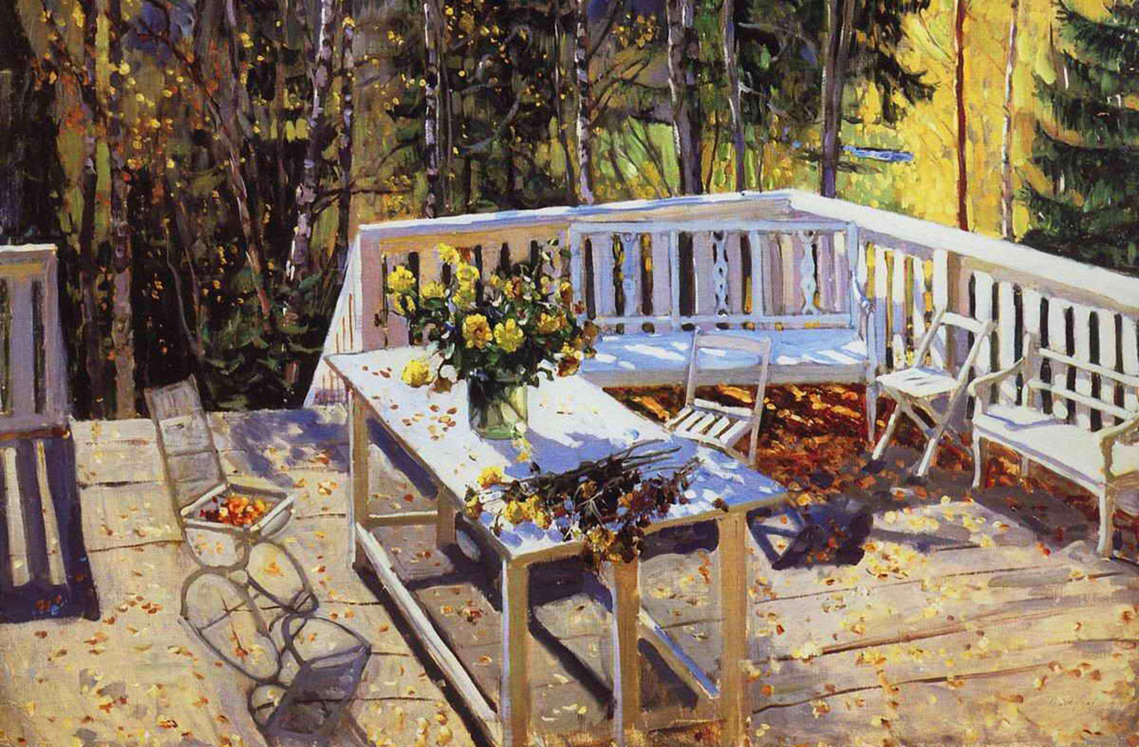 «Брошенная терраса». С. Ю. Жуковский, 1911 год