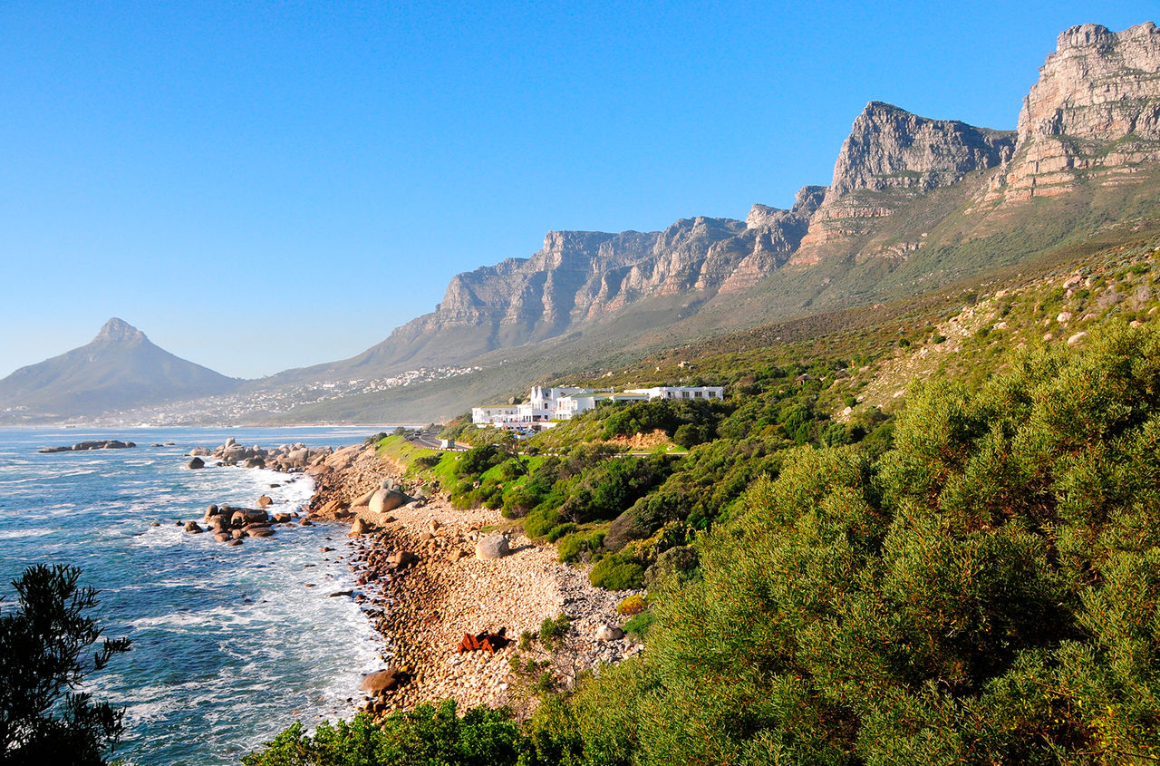 Вид на горную цепь Двенадцати Апостолов, Кейптаун