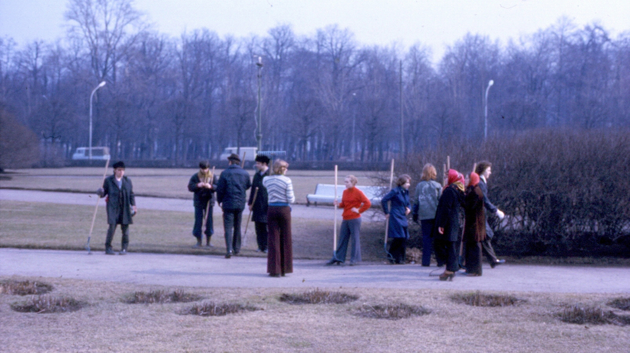 Субботник в Москве, 1977 год