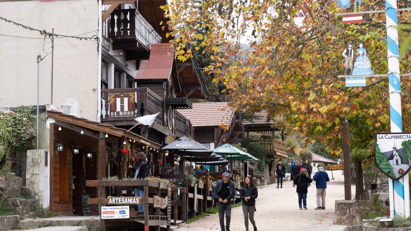 Большинство домов построено в немецком стиле