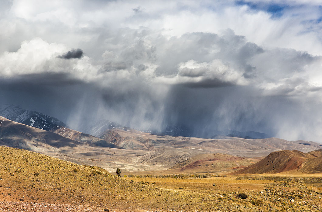 Прогулка по Марсу. Кызыл-Чин, Республика Алтай. © Ирина Назарова