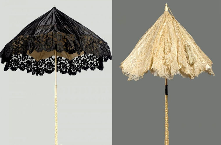 Здесь и далее: старинные зонты