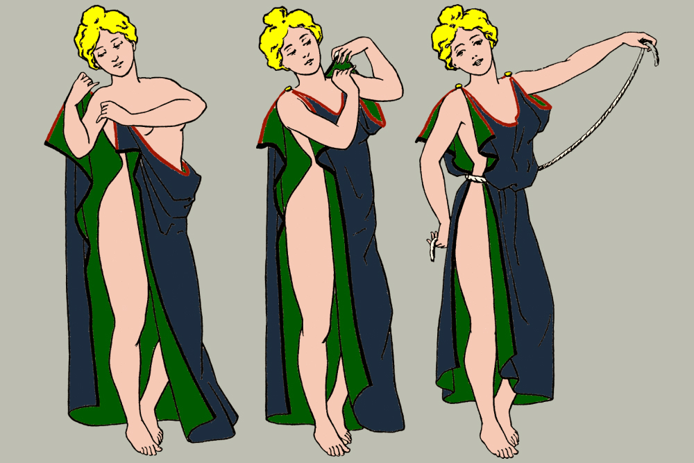 Женский хитон