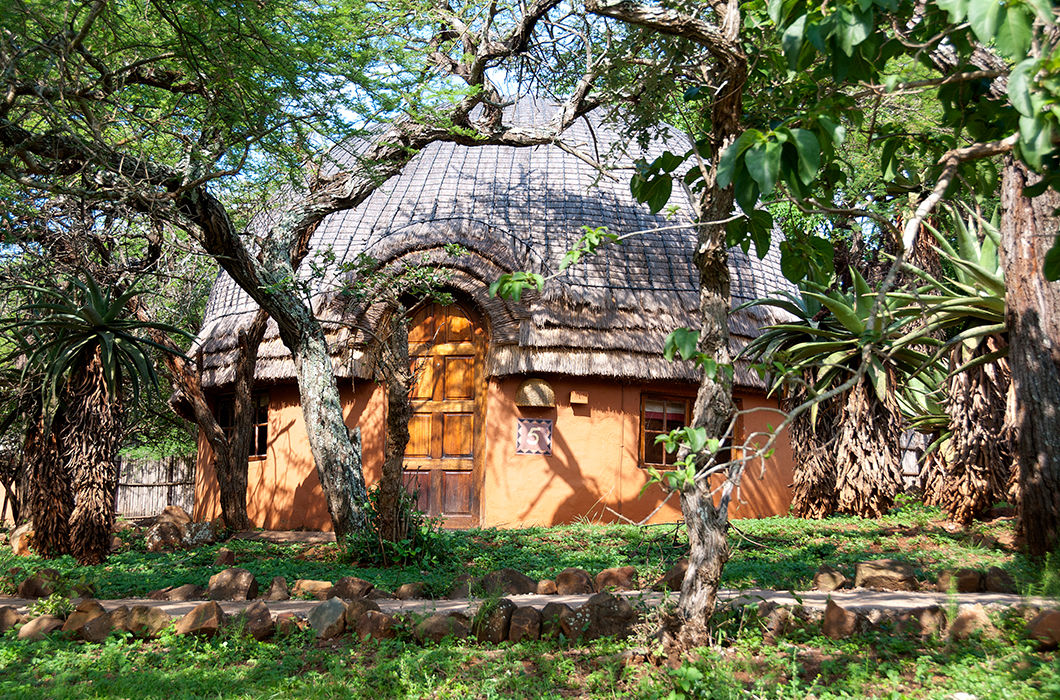 Сельское здание в Квазулу («стране зулусов») — бантустане (резервации) в ЮАР времен апартеида