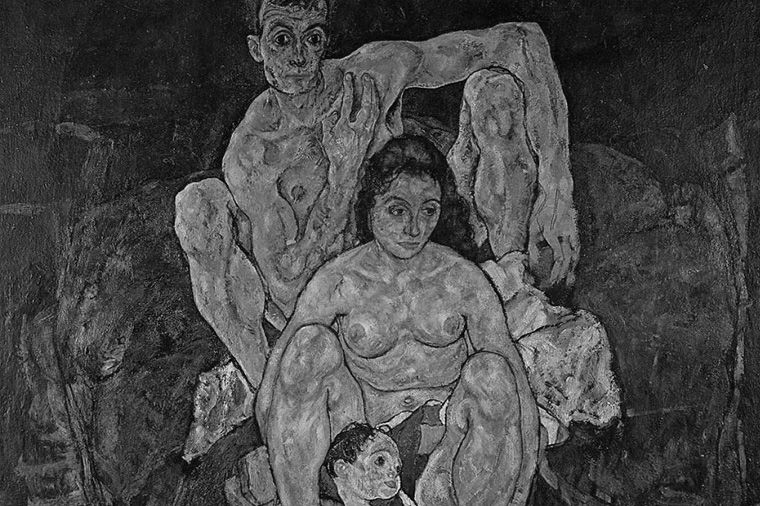 На картине «Семья» умирающий художник Эгон Шиле изобразил трёх жертв испанки: себя, свою беременную жену и её нерождённого ребёнка