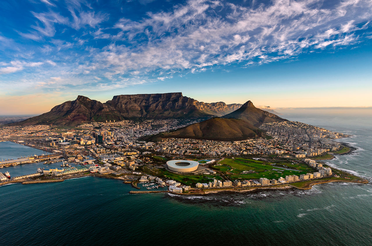 Закат в горах